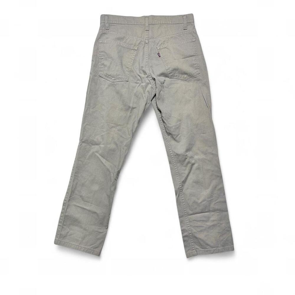Levi’s Jeans 509 Vintage 70s USA Made Red Tab Khaki Chino Cotton Twill Pants 31”